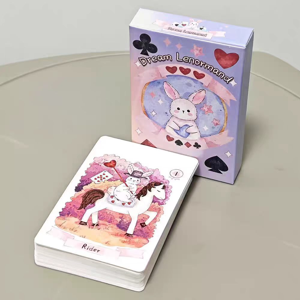 Board Game Of Life - Dream Lenormand Orakelkarten 43 Stück Niedliche