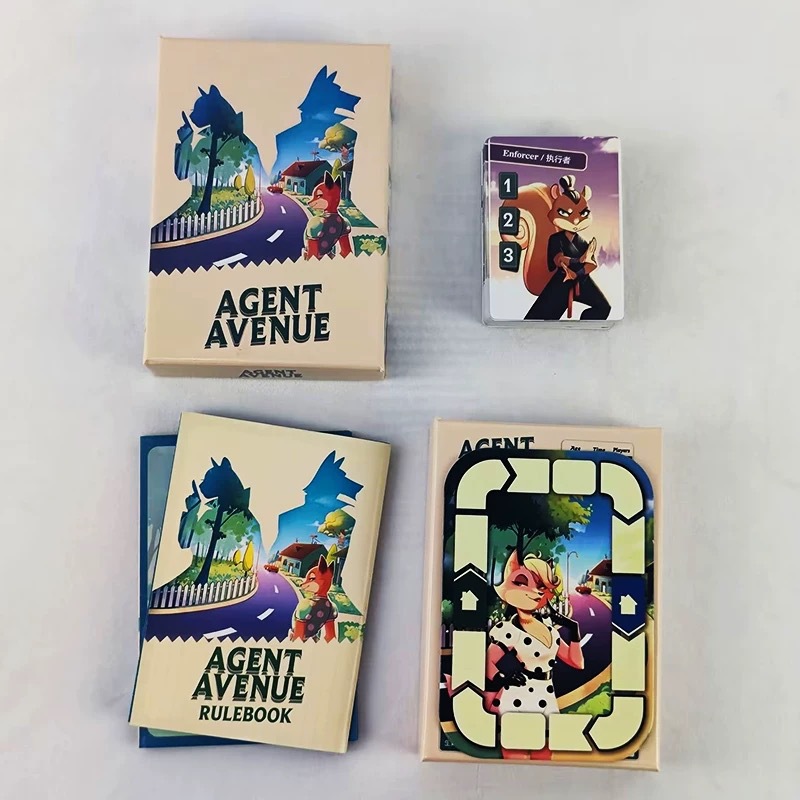 Board Game Live - Agent Avenue Brettspiel Englische Version 2